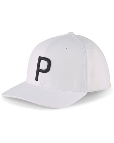 PUMA Logo Cap - White