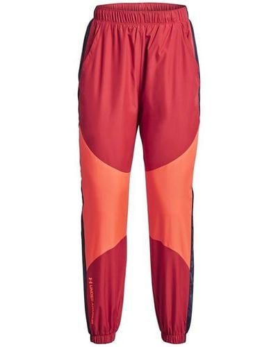 Under Armour Armour Rush Woven Trousers - Red