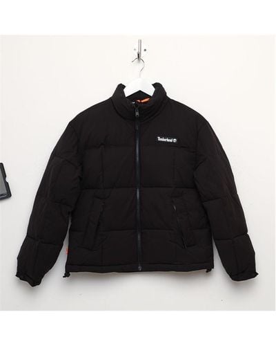 Timberland mens sls store down puffer jacket black