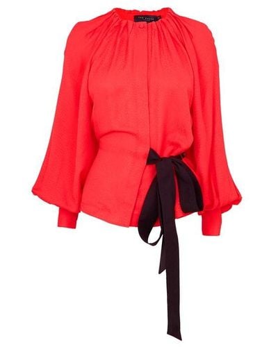 Ted Baker Tryniti Blouse - Red