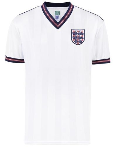Score Draw England 1986 Home Shirt - White