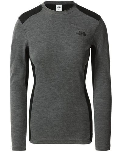 The North Face Easy Long Sleeve Top - Grey