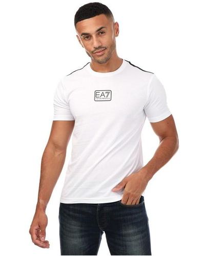 EA7 Core Identity Centre Logo T-shirt - White