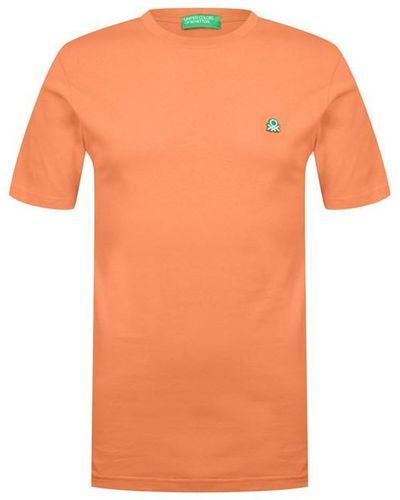 Benetton Colours Ss T Sn99 - Orange