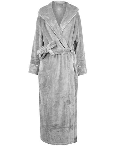Linea Supersoft Robe - Grey