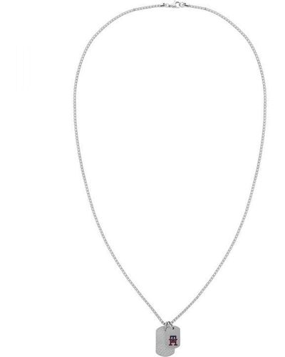 Tommy Hilfiger Gents Th Monogram Necklace 2790465 - Metallic