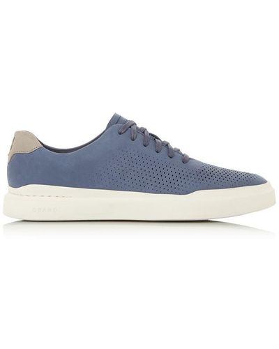 Cole Haan Grandpro Rally Laser Cut Trainers - Blue
