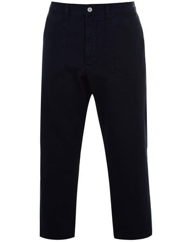 Albam Loose Fit Work Trousers - Blue