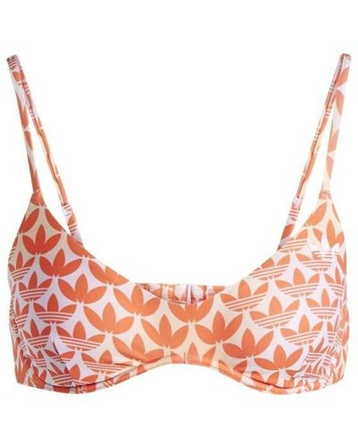 adidas S Bikini Top Orchid/orange M - Pink
