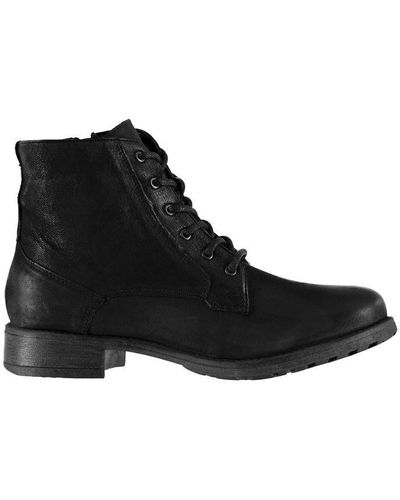 Linea Military Boots - Black