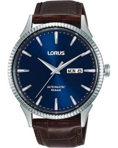 Lorus Stainless Steel Classic Analogue Watch - Blue