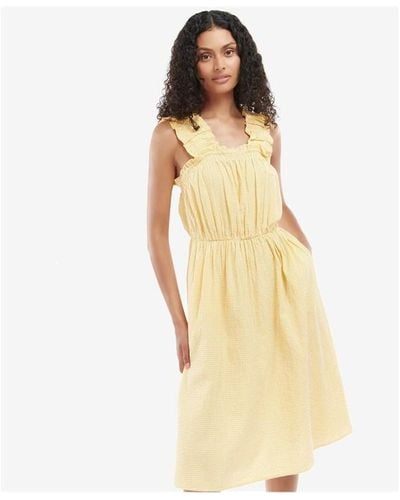 Barbour Abbey Dress - Yellow