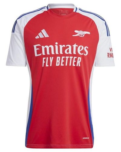 adidas Arsenal Home Shirt 2024 2025 Adults - Red