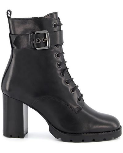 Dune Passion Ankle Boots - Black