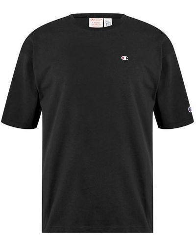 Champion Reverse Weave Box Fit T-shirt - Black