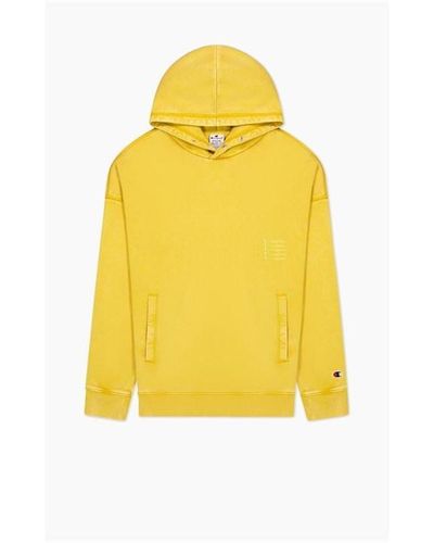 Champion M Hood Sw Sn99 - Yellow