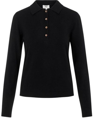 Object Thess Polo Shirt - Black