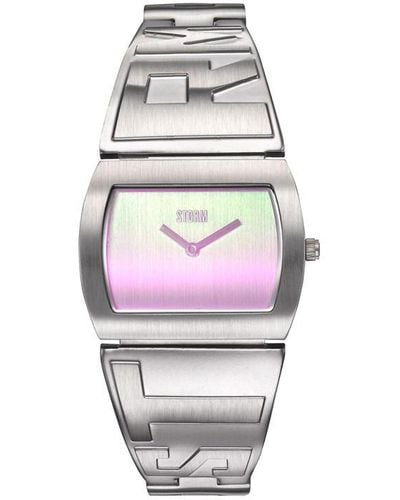 Storm Xis Ice Stainless Steel Fashion Analogue Watch - Metallic