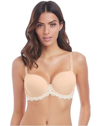 Wacoal Embrace Lace Underwired Contour Bra - Natural