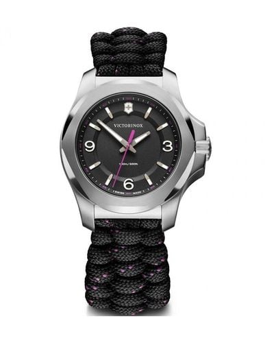 Victorinox Swiss Army I.n.o.x. 37mm Watch 241918 - Black