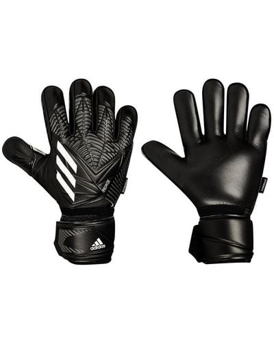 adidas Predator Match Fingersave Goalkeeper Gloves - Black