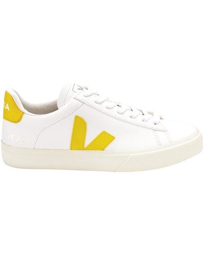 Veja Campo Chrome Trainers - Yellow