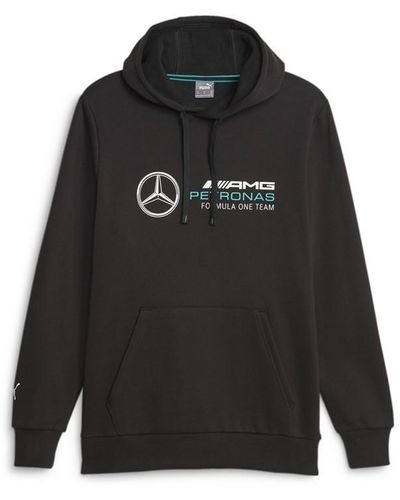 PUMA Mercedes-amg F1 Ess Fleece Hoodie - Black