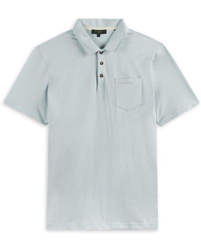 Ted Baker Distance Polo Shirt - Blue