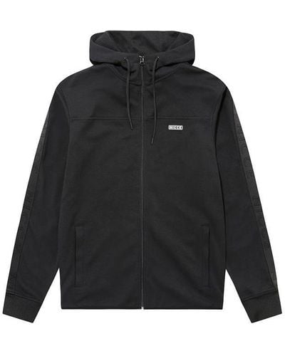 Nicce London Panther Track Top - Black