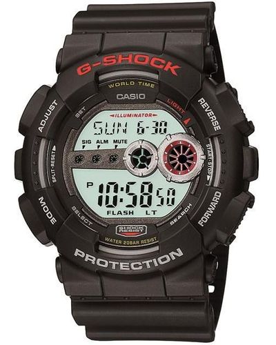 G-Shock Stainless Steel And Plastic/resin Classic Watch - Black