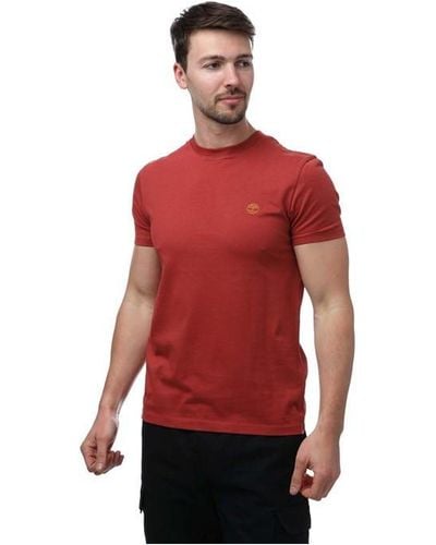 Timberland Short Sleeve T-shirt - Red