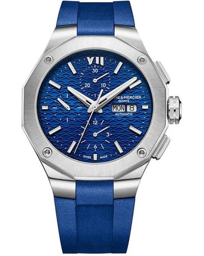 Baume & Mercier & Mrcr Rvr Wtch Bm010 - Blue