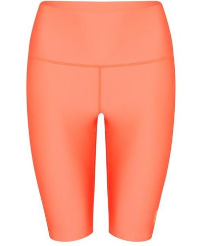 P.E Nation Scoreline Shorts - Orange