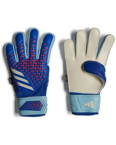 adidas Predator Match Fingersave Gloves - Blue
