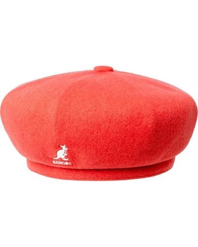Kangol Wool Beret Hat - Red