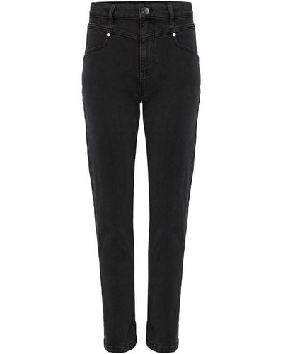 Phase Eight Hailee Topstitch Skinny Jeans - Black