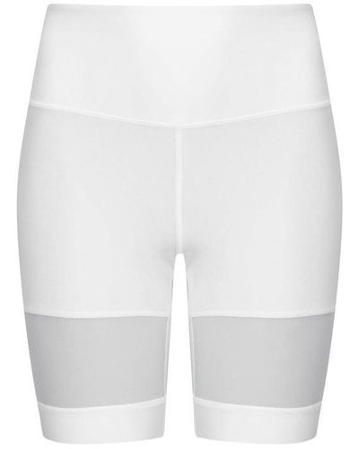 Michi Kinetic Biker Shorts - White