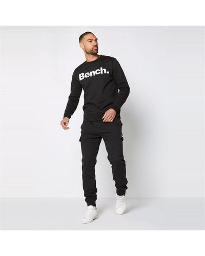 Bench Crew Neck Tracksuit - Black