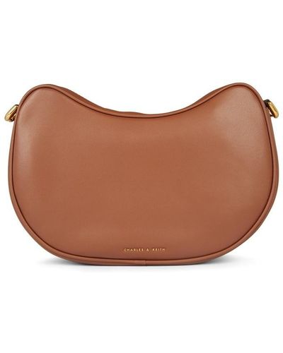 Charles and Keith Cnk Sonnet Shoulder Ld24 - Brown