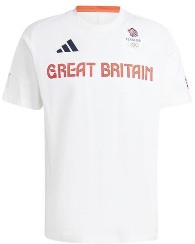 adidas Team Gb Z.n.e T-shirt Adults - White