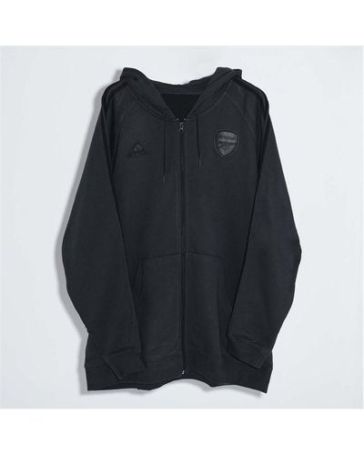 adidas Arsenal 3 Stripes Dna Hoodie - Black