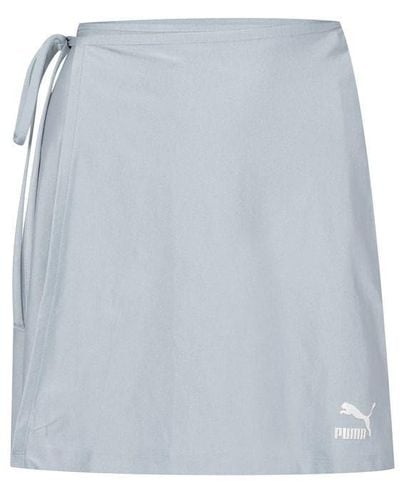 PUMA Classics Wrap Skirt - Blue