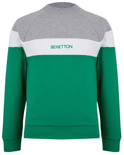 Benetton Colours Swtsht Sn99 - Green