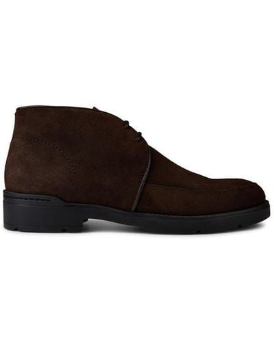 Zegna Cort Ank Boot Sn34 - Brown