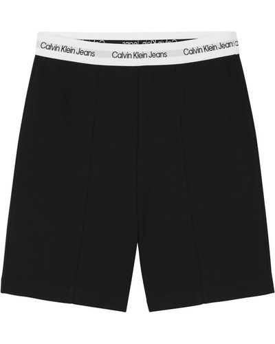 Calvin Klein Milano Logo Cycling Shorts - Black