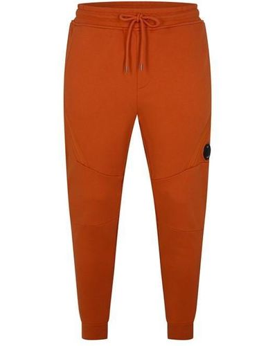 C.P. Company Fleece Tapered joggers - Orange
