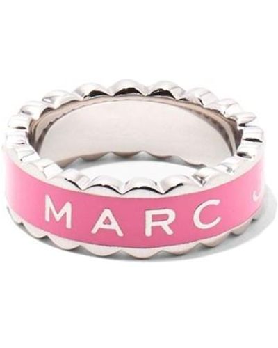 Marc Jacobs The Scalloped Medallion Ring - Pink