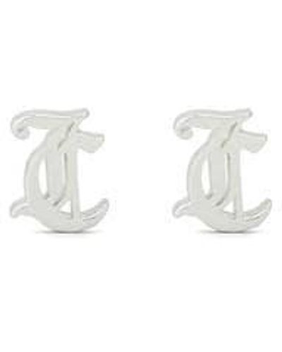 Juicy Couture Juicy Lucy Std Earng Ld99 - White