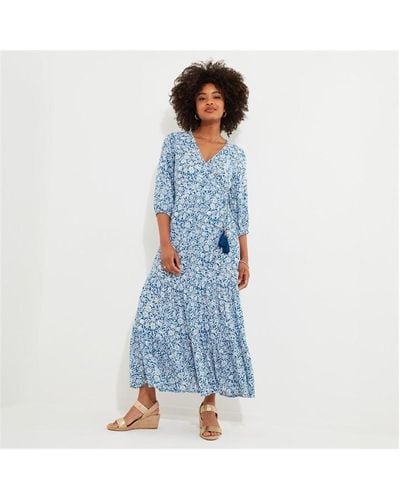 Joe Browns Joe Brown Wrap Dress - Blue