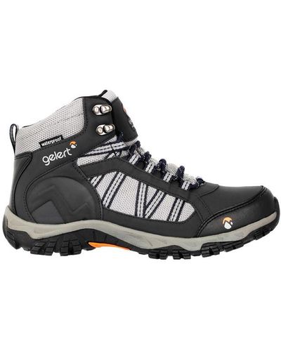 Gelert Horizon Waterproof Mid Walking Boots - Black